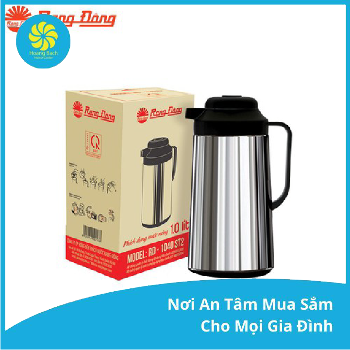Phích nước 1lít Rạng Đông RD-1040 ST2