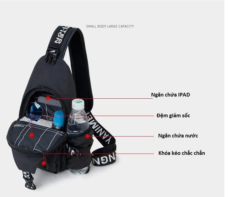 Túi đeo chéo 1 QUAI thể thao du lịch