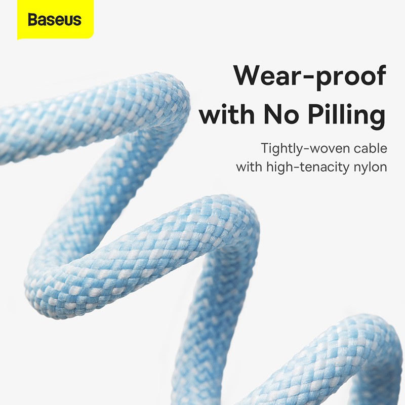 Baseus 100W Fast Charging USB C Cable For Macbook USB C To USB Type C Cable For ipad Xiaomi Samsung PD Fast Charger Date Transfer Cord Wire HSHOP HSHOP365 bb2