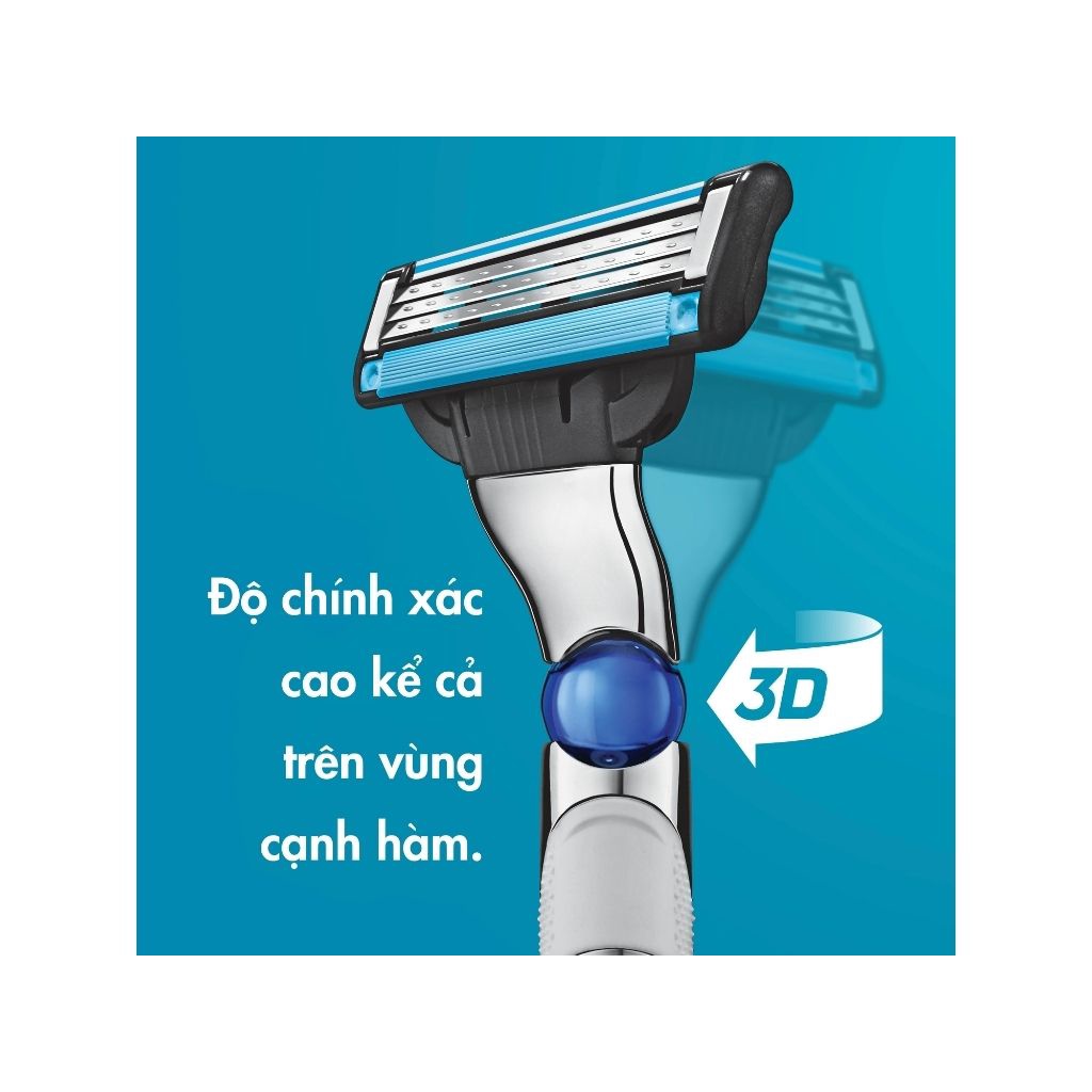 Dao cạo râu Gillette Mach 3 (tùy chọn cán và lưỡi)