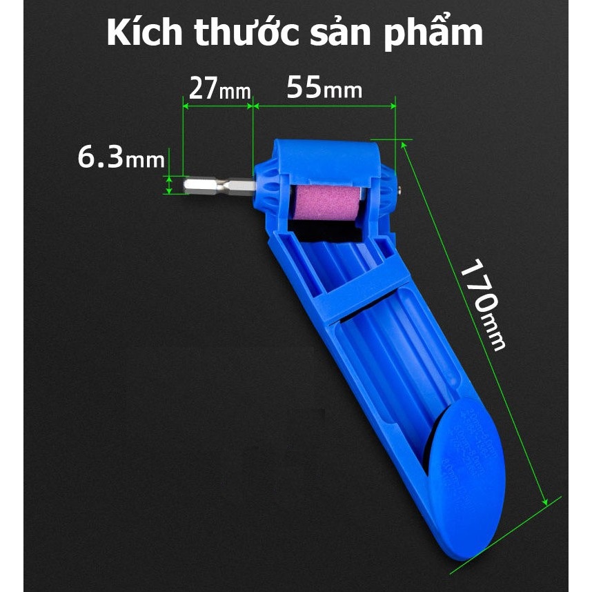 Cữ mài mũi khoan lắp máy cầm tay - HV Store