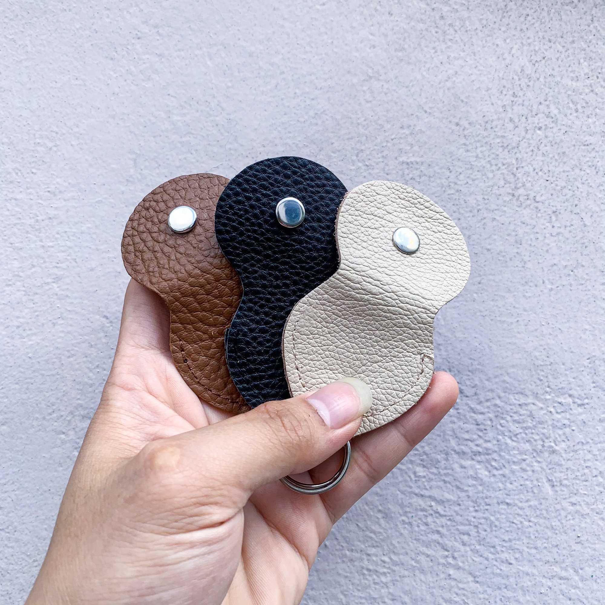 Móc khóa - bao đựng pick Guitar | Chất liệu giả da