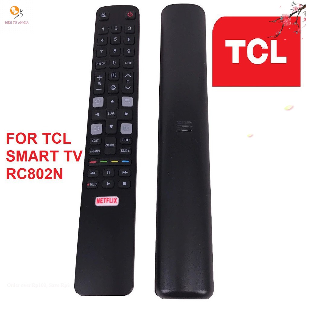 Remote điều khiển tivi tcl smart rc802n