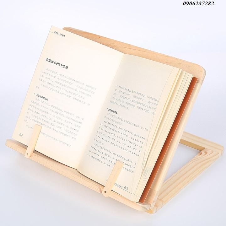 Khung gỗ đọc sách, để laptop, ipad xếp gọn