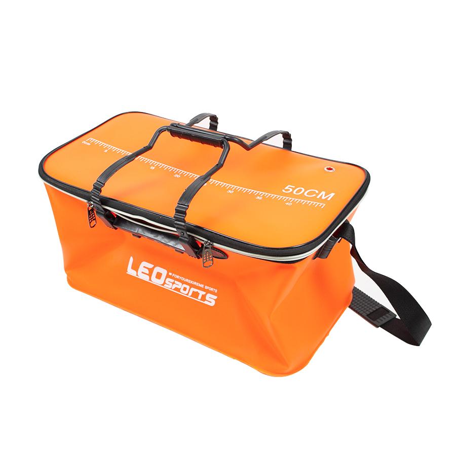 Thùng đựng cá di động gấp gọn nhiêu size LEO 27099