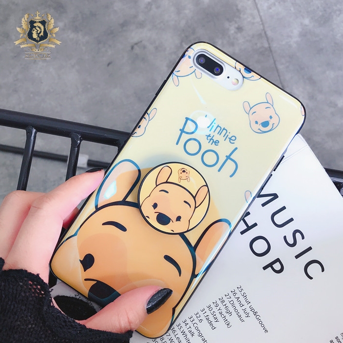 Ốp lưng Iphone [CHƯA AI BÁN-VIDEO] Ốp lưng IP Gấu Pooh🐻-Thỏ Piglet🐰IP6plus/6Splus/7plus/8plus/IPX/IPXs