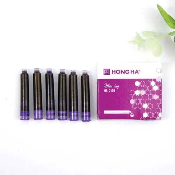Hộp 6 ống mực Hồng Hà 3,4mm (3481)