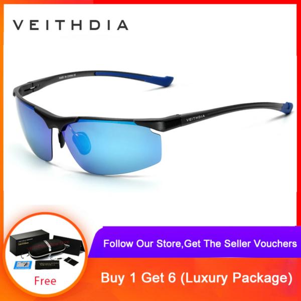 Giá bán VEITHDIA Aluminum Magnesium Rimless Mens Sunglasses Polarized Sun Glasses Eyewear Accessories For Men 6587