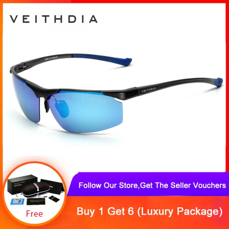 Giá bán VEITHDIA Aluminum Magnesium Rimless Mens Sunglasses Polarized Sun Glasses Eyewear Accessories For Men 6587