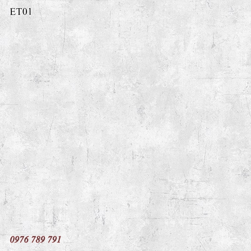 Giấy Dán Tường Hàn Quốc Giả Bê Tông Xi Măng Màu Xám Lụa Không Keo Khổ 1.06 x 15.6m Nhiêu Màu Lựa Chọn