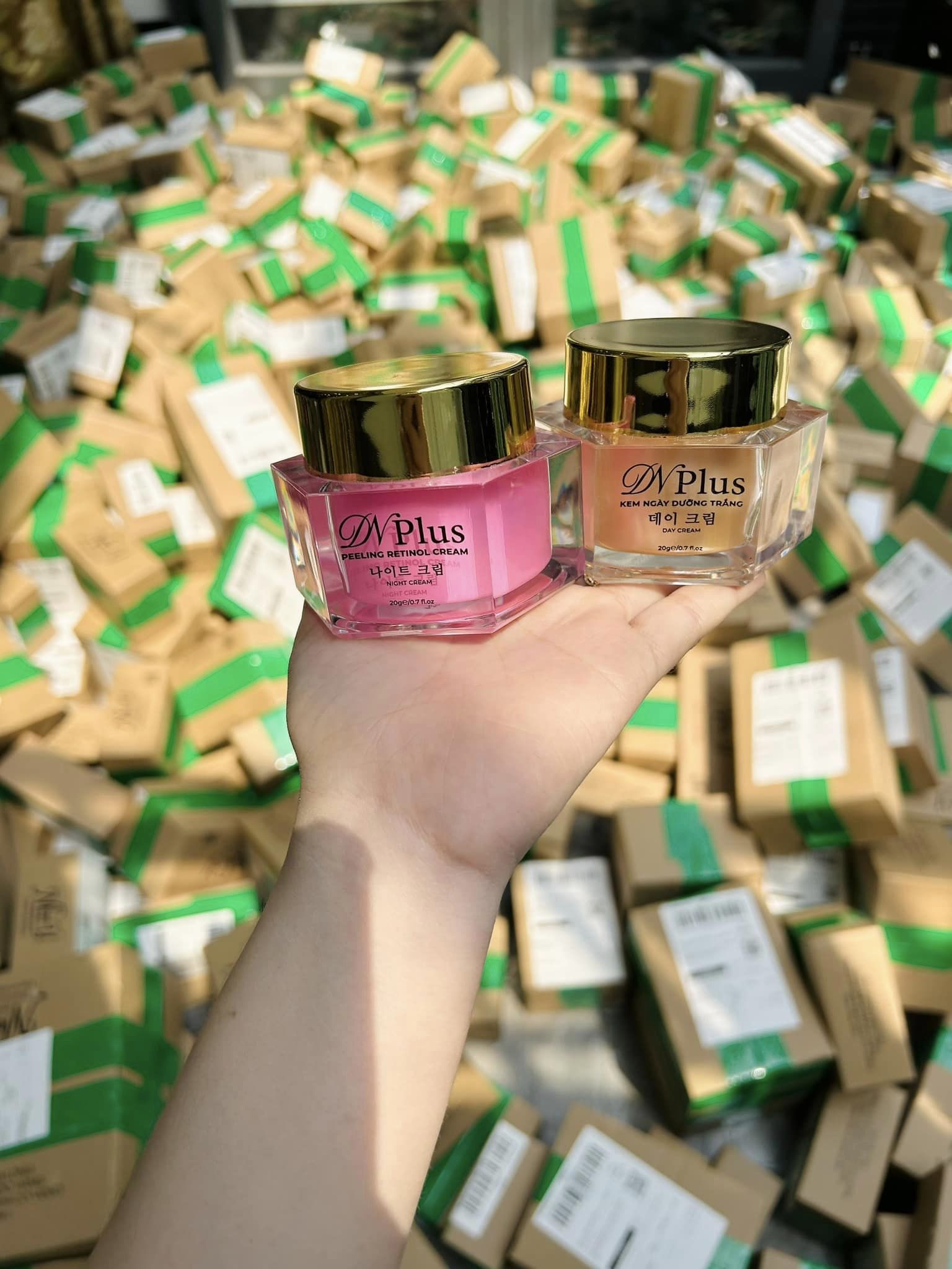 COMBO  DN PLUS NGÀY ĐÊM CẢI TIẾN LÀM ĐẸP DA (tặng kèm 1 hủ yến chưng sẵn 70ml)