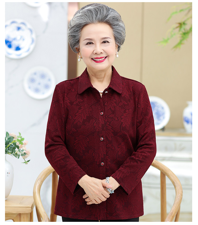 Áo sơ mi cho người già ( la kim)