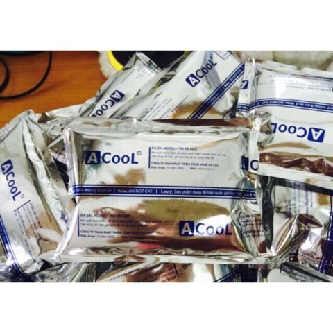 Set 3 Đá khô giữ lạnh dạng túi gel Acool 350g