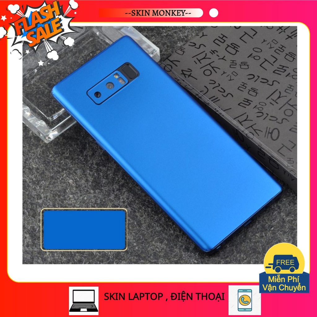 Miếng dán skin cho samsung note 8 , note 9 , note 10 full viền
