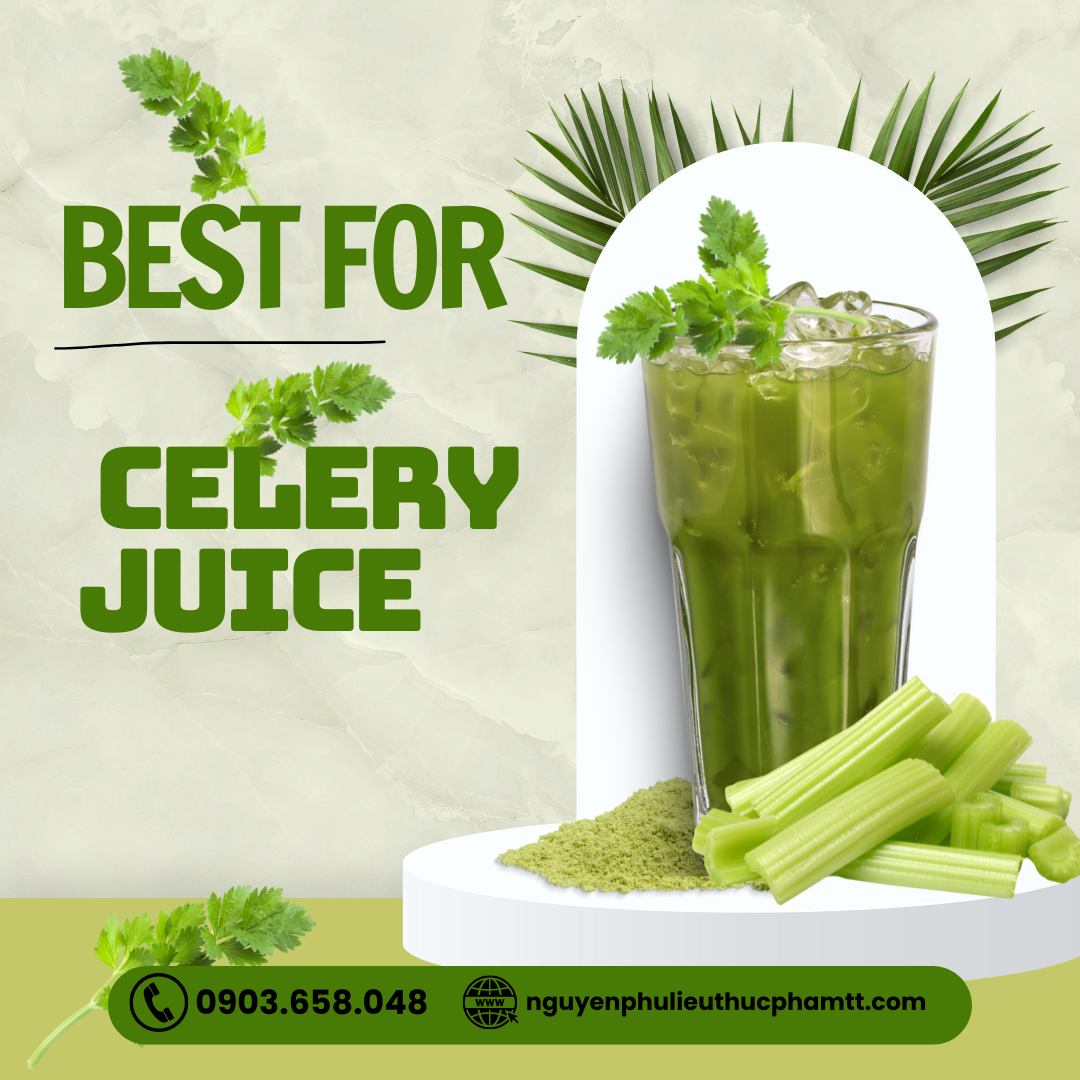 Celery Flavour - Hương cần tây dùng cho sản xuất thực phẩm đảm bảo an toàn