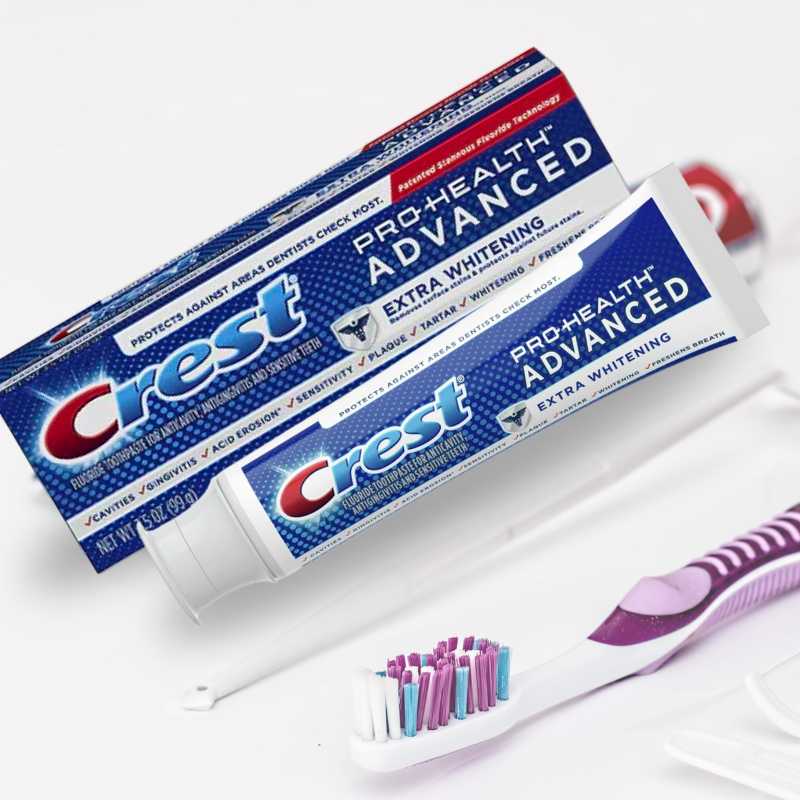 Kem đánh răng Crest Pro Health Advanced Whitening 164g