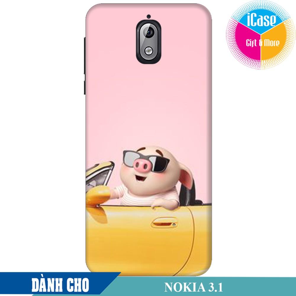 Case for nokia 3.1 heo con đèn đêm