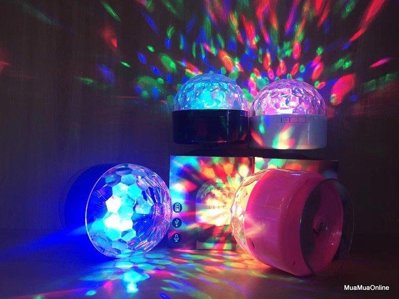Loa bluetooth kiêm đèn led vũ trường aq9