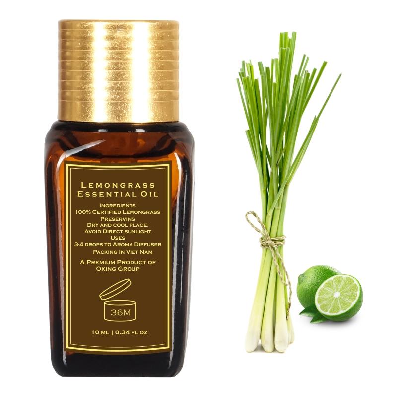 [HCM]Tinh dầu Sả chanh nguyên chất (Lemongrass) 10ml