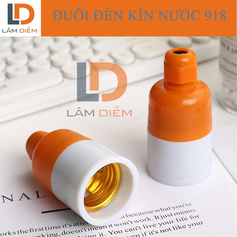 Đuôi đèn e27 kín nước loại tốt 918