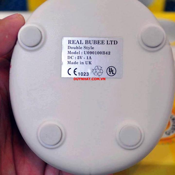 DỤNG CỤ HÚT SỮA REAL BUBEE ANH QUỐC
