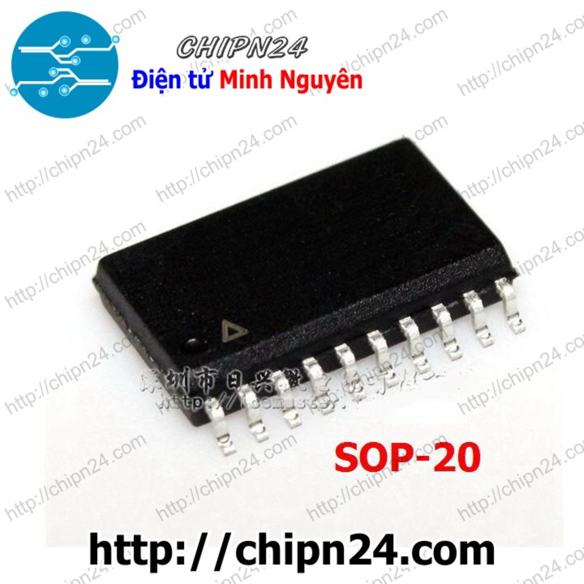 [2 con] (SOP) IC Dán 74273 74HC273 SOP-20 7.2mm (SMD) (74HC273D) (IC Flip-flop loại bát phân D có trong suốt) - HH002958