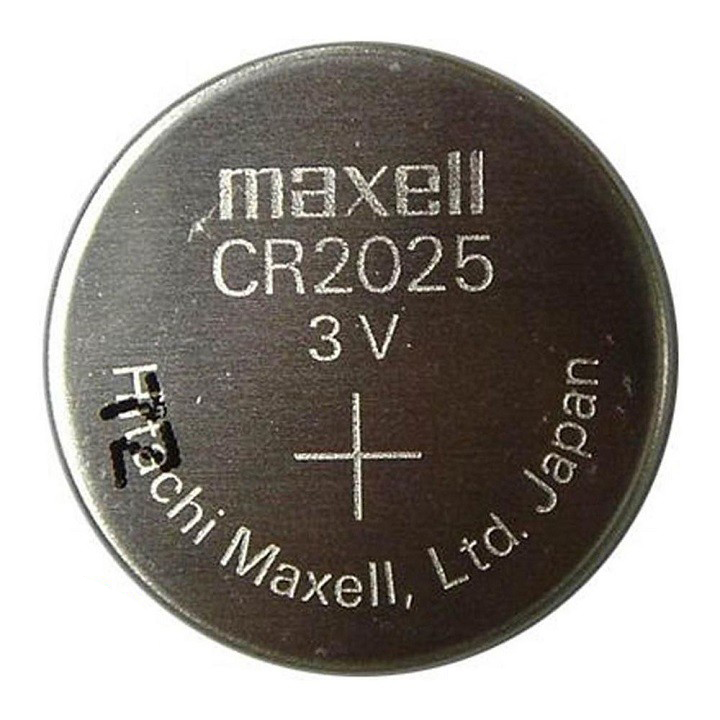 Combo 2 viên pin Cr2025, pin Cmos Maxell lithium 3V