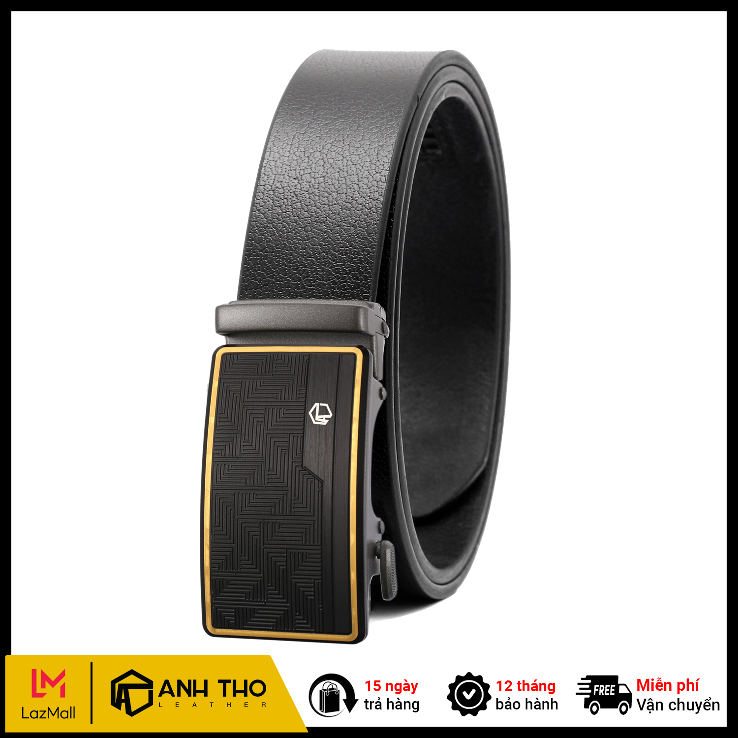 Thắt lưng nam da bò AT Leather M4-14
