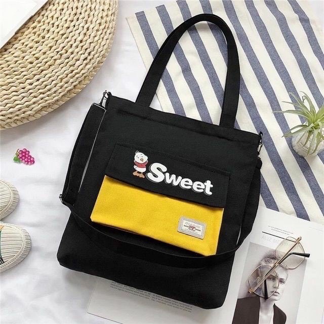 Túi tote thời trang đeo chéo - Sweet