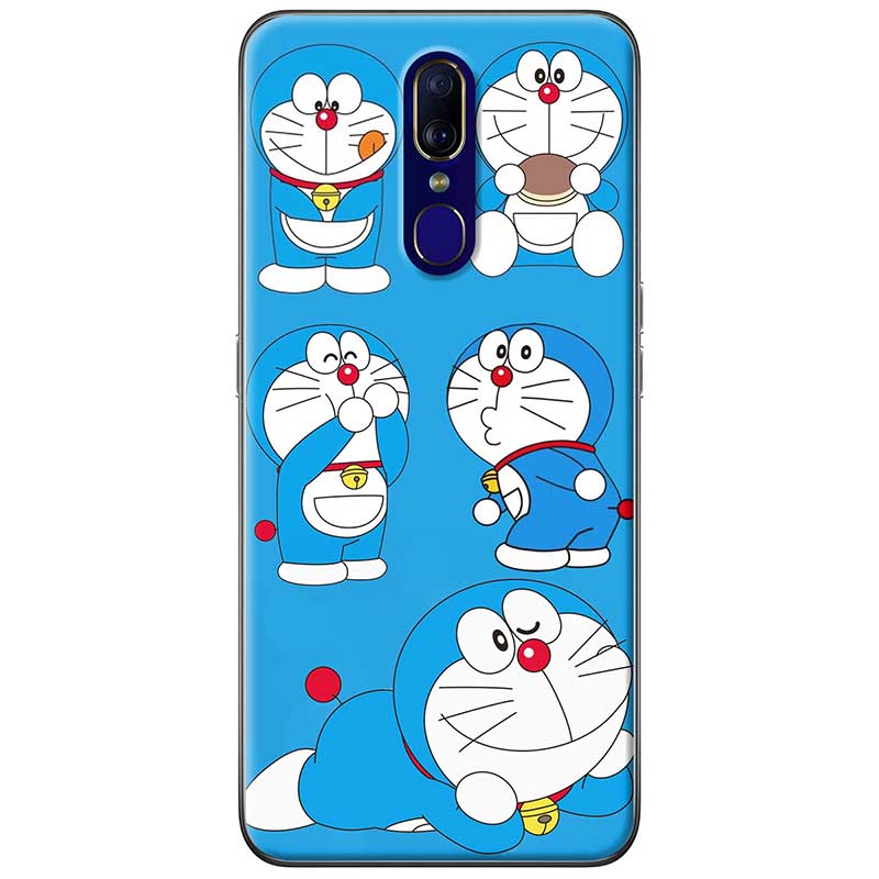 Ốp lưng dành cho Oppo F11 mẫu Doraemon ham ăn
