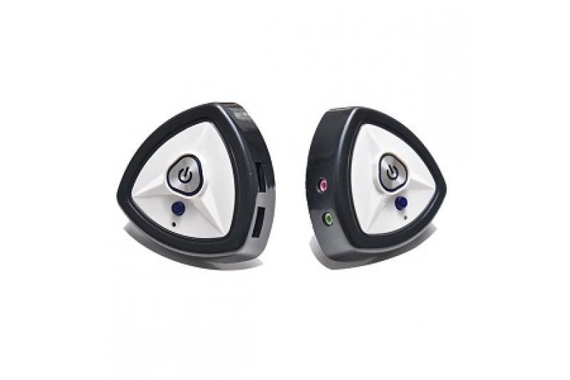 NÚT NGUỒN AONE -LED- USB-AUDIO - Tam giác dán