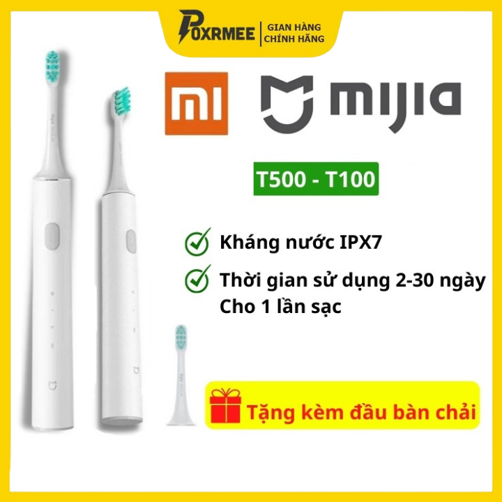 Bàn Chải Đánh Răng Điện Xiaomi, Bàn Chải Đánh Răng Sóng Âm T500 M