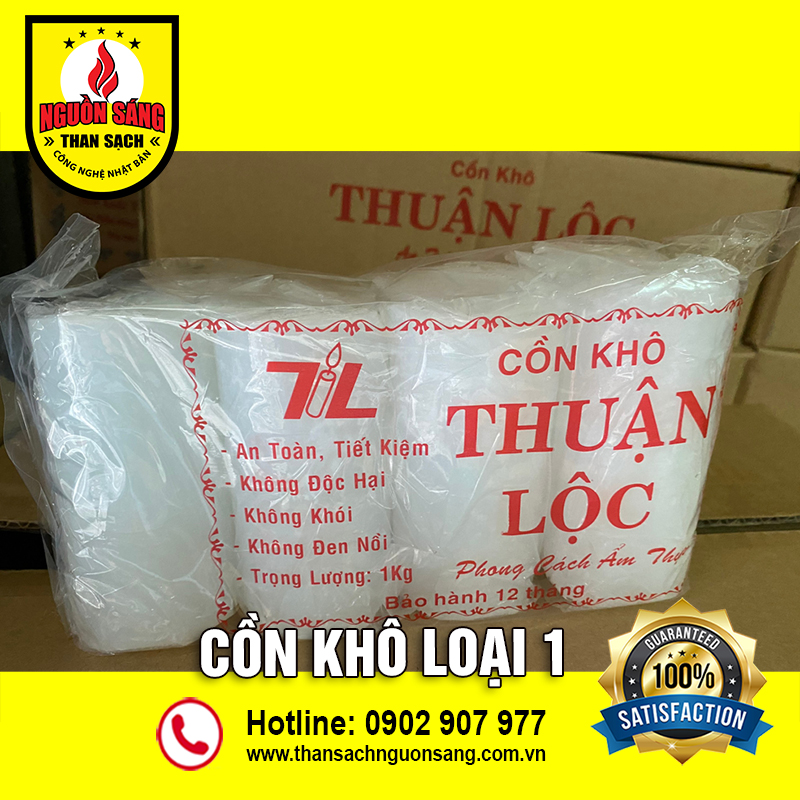 1 Thùng cồn khô loại 1 (10kg)