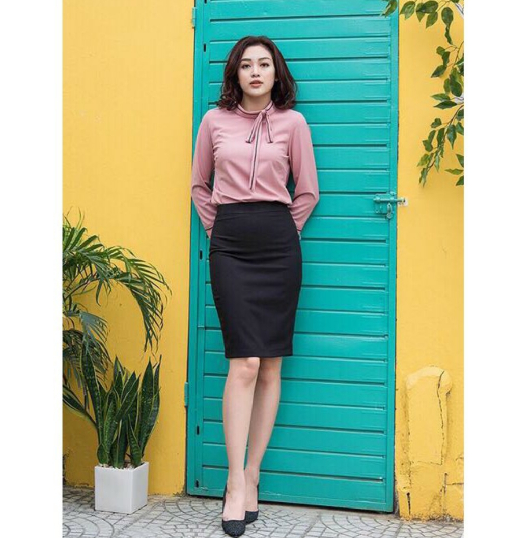 [HCM]Chân váy bút chì công sở cao cấp