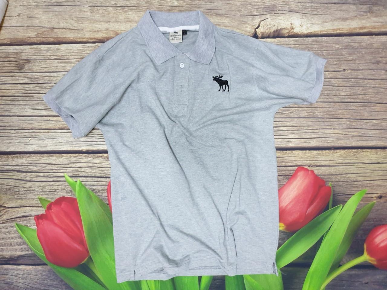 Bộ 3 áo thun cá sấu logo Abercrombie