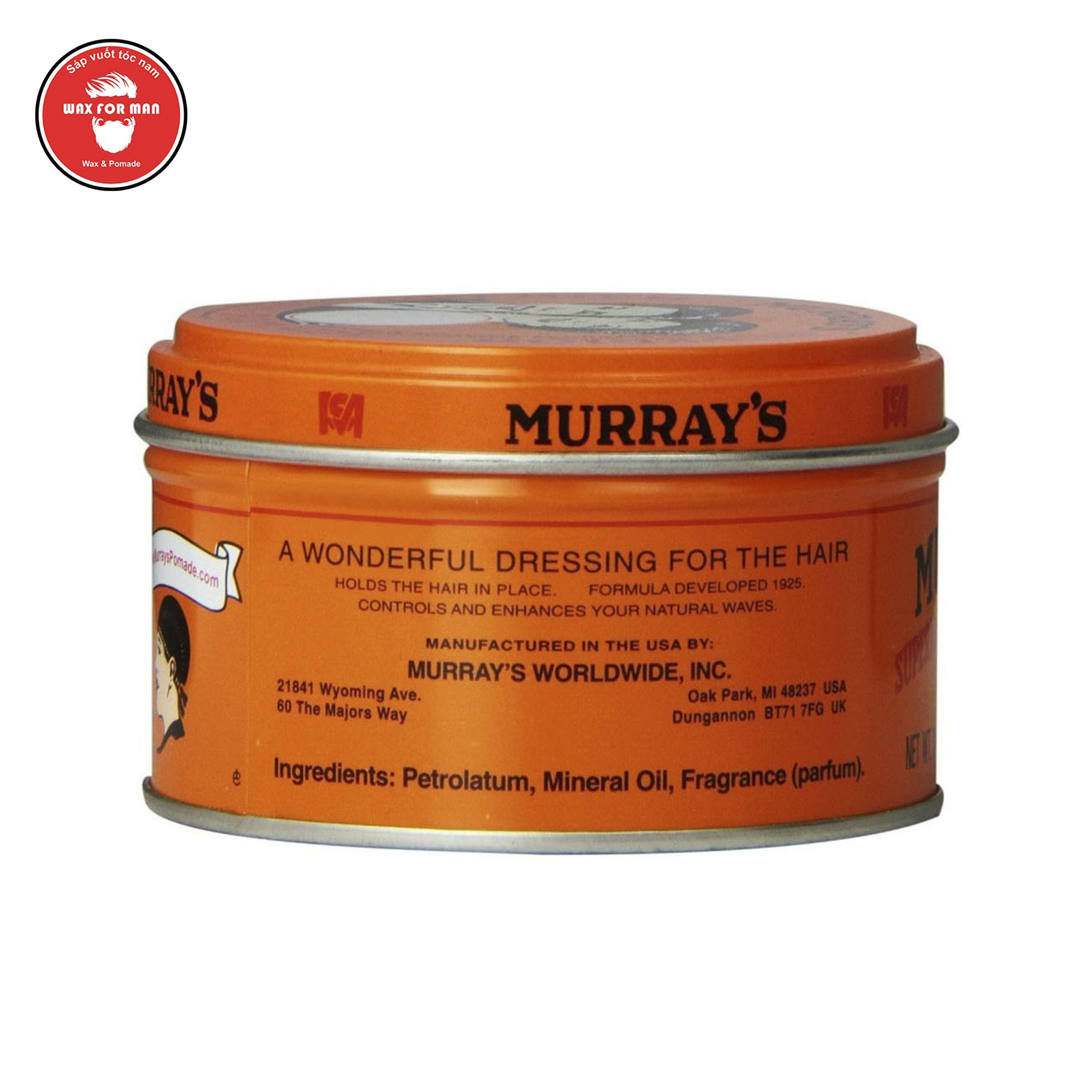 Sáp vuốt tóc Murray's Superior Hair Dressing Pomade