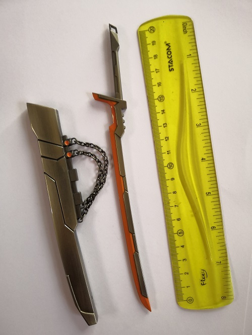 Mô hình kiếm siêu phẩm của Yasuo (22cm)