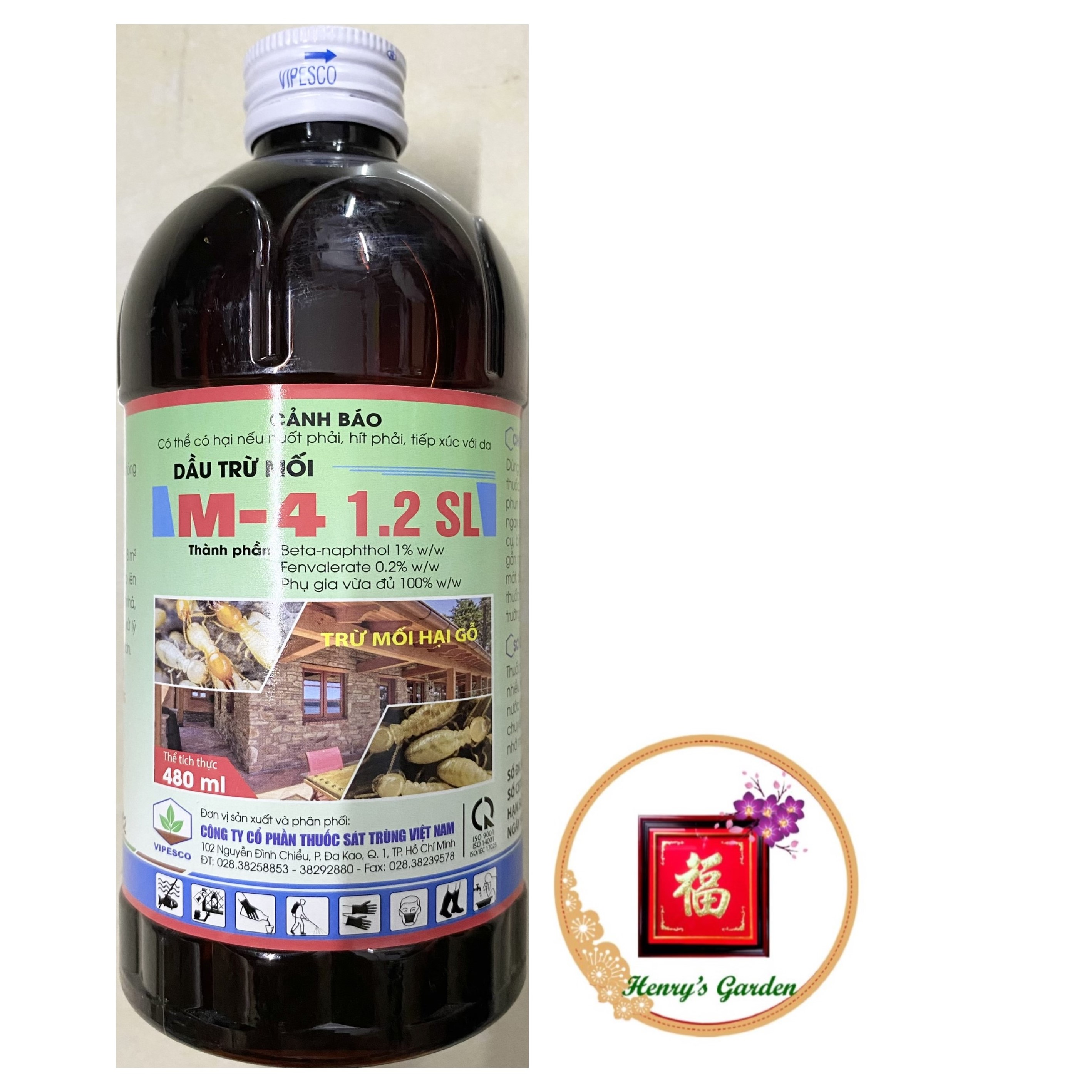 M-4 1.2sl dầu trừ mối - trừ mối hại gỗ - #083b# 480ml