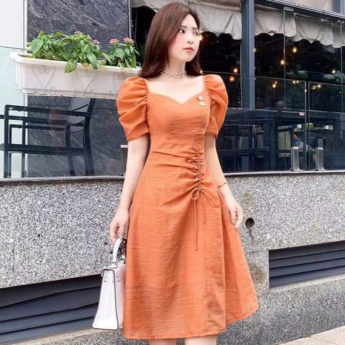 Váy Đầm Maxi Đi Biển Hai Dây Xòe Vải Đũi Lụa Mềm Mát Màu Xanh Lá Xanh Bơ |  Shopee Việt Nam