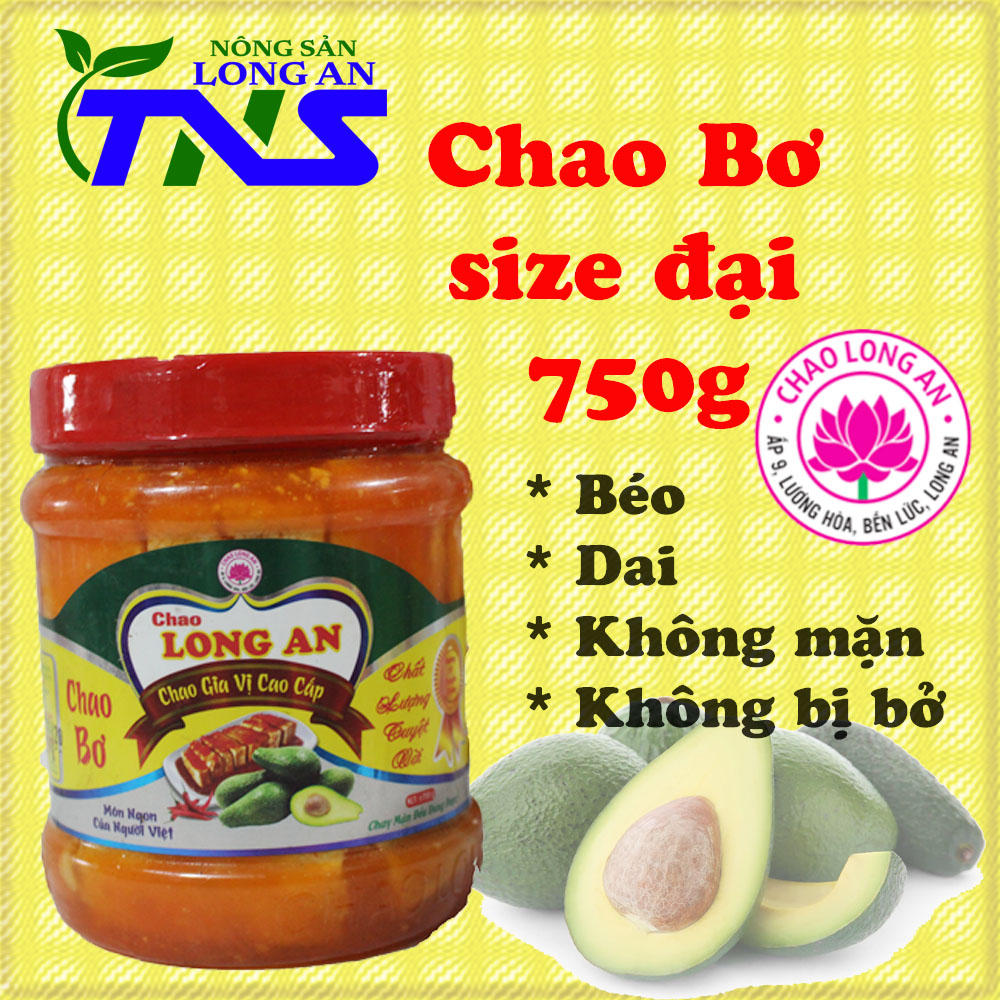 FreeShip-Chao Bơ Long An size đại 750g