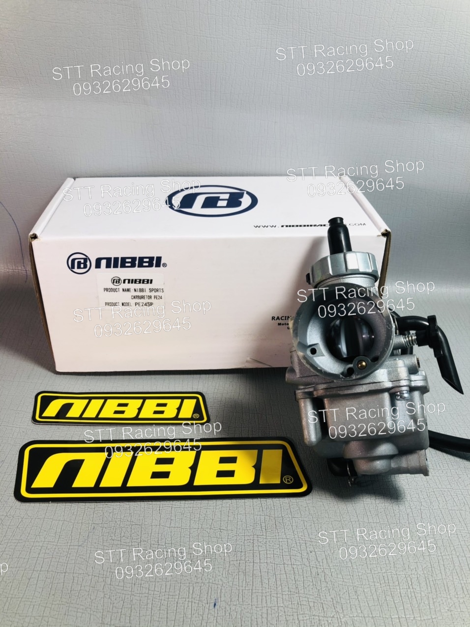 Bình xăng con Nibbi Ga tròn PE 24mm