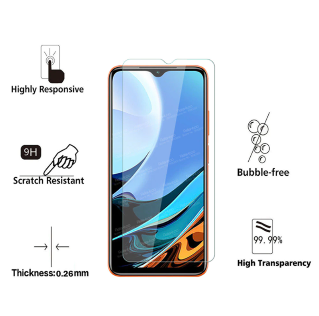 MIẾNG DÁN MÀN HÌNH CƯỜNG LỰC XIAOMI REDMI 9C , REDMI 9A