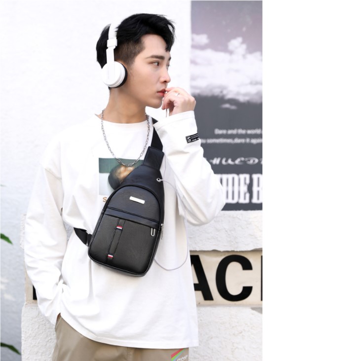 Túi đeo chéo nam da pu hàn quốc bền đẹp