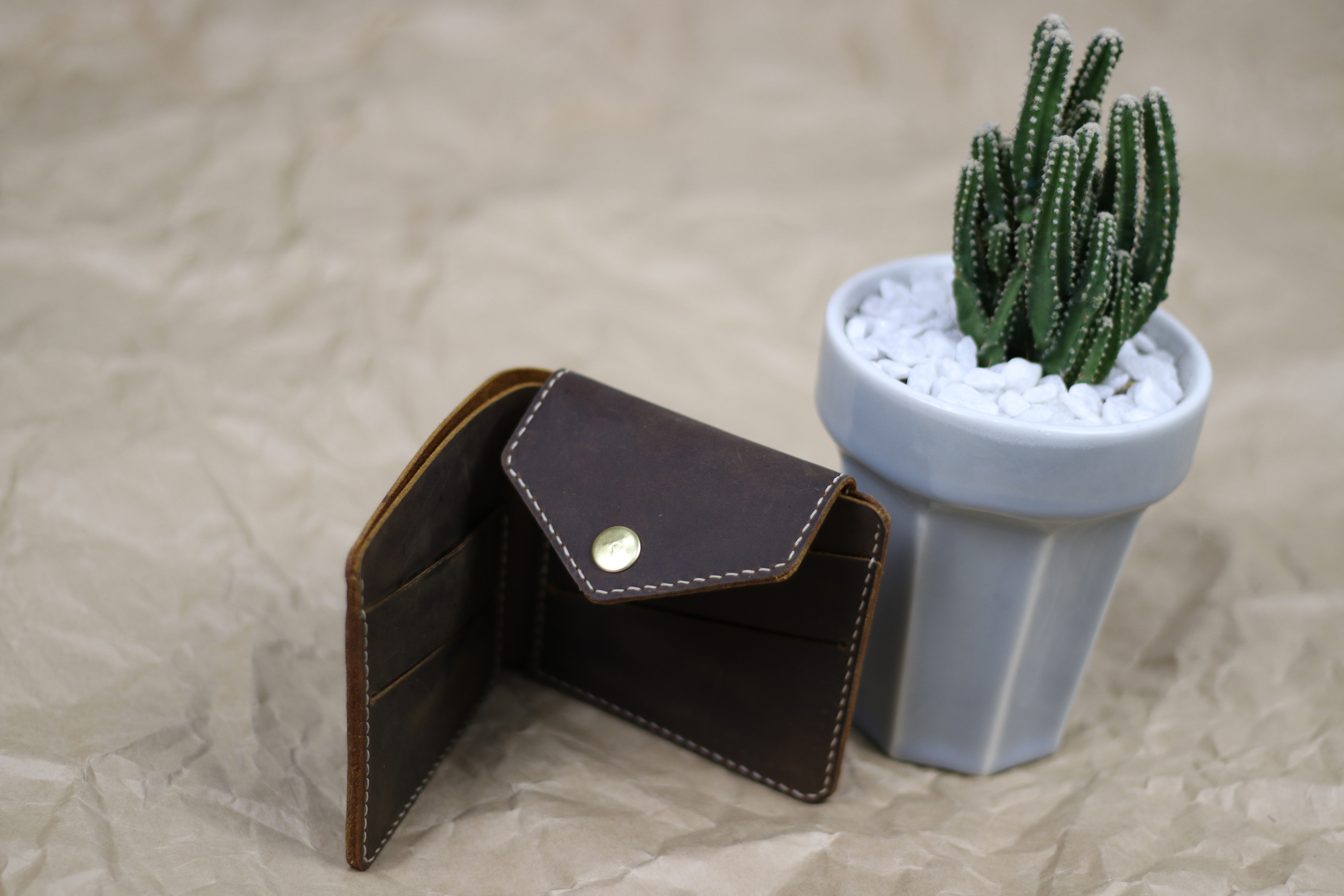 Ví Nữ Nam - Xinh - Sang - Chất - Da Thật - Thủ Công - Handmade