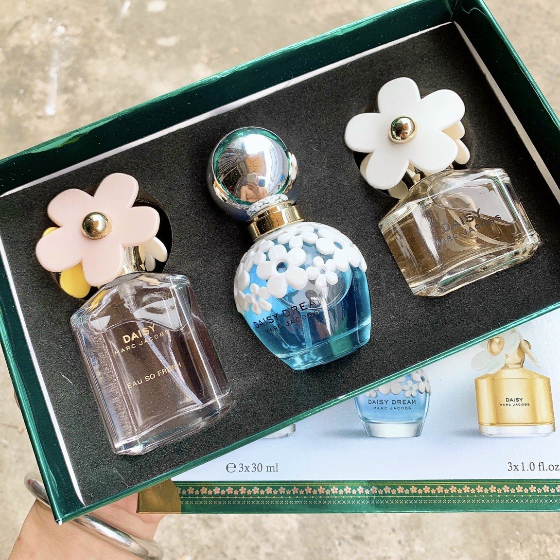[Hot] Set nước hoa quà tặng Marc Jacobs Daisy Dream 3 chai mini