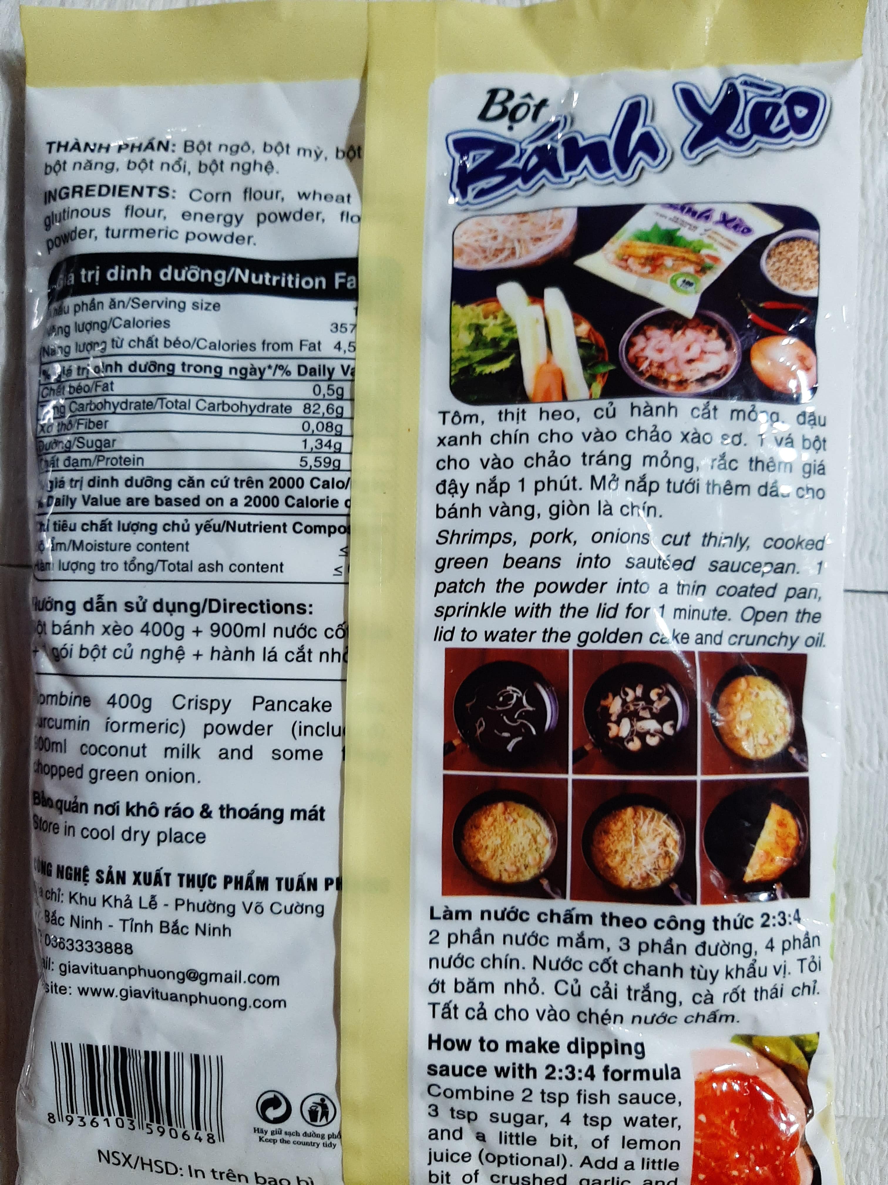 Bột Bánh Xèo Thành Phát 400g