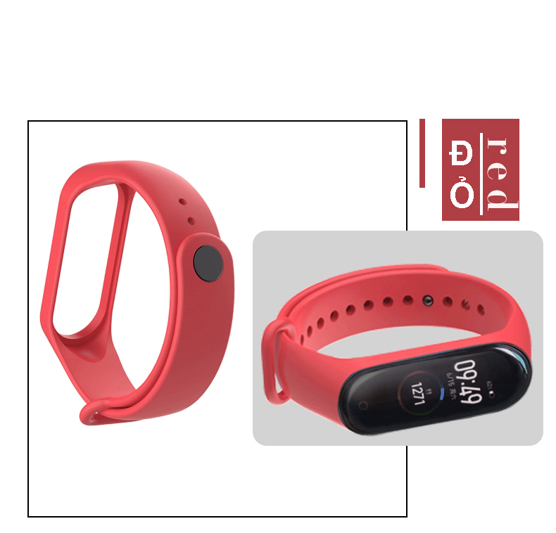 Dây đeo miband thay thế cho Xiaomi Miband 3 Xiaomi Miband 4