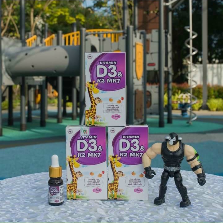 Vitamin D3 & K2 Mk7 nhỏ giọt (lọ 10ml)