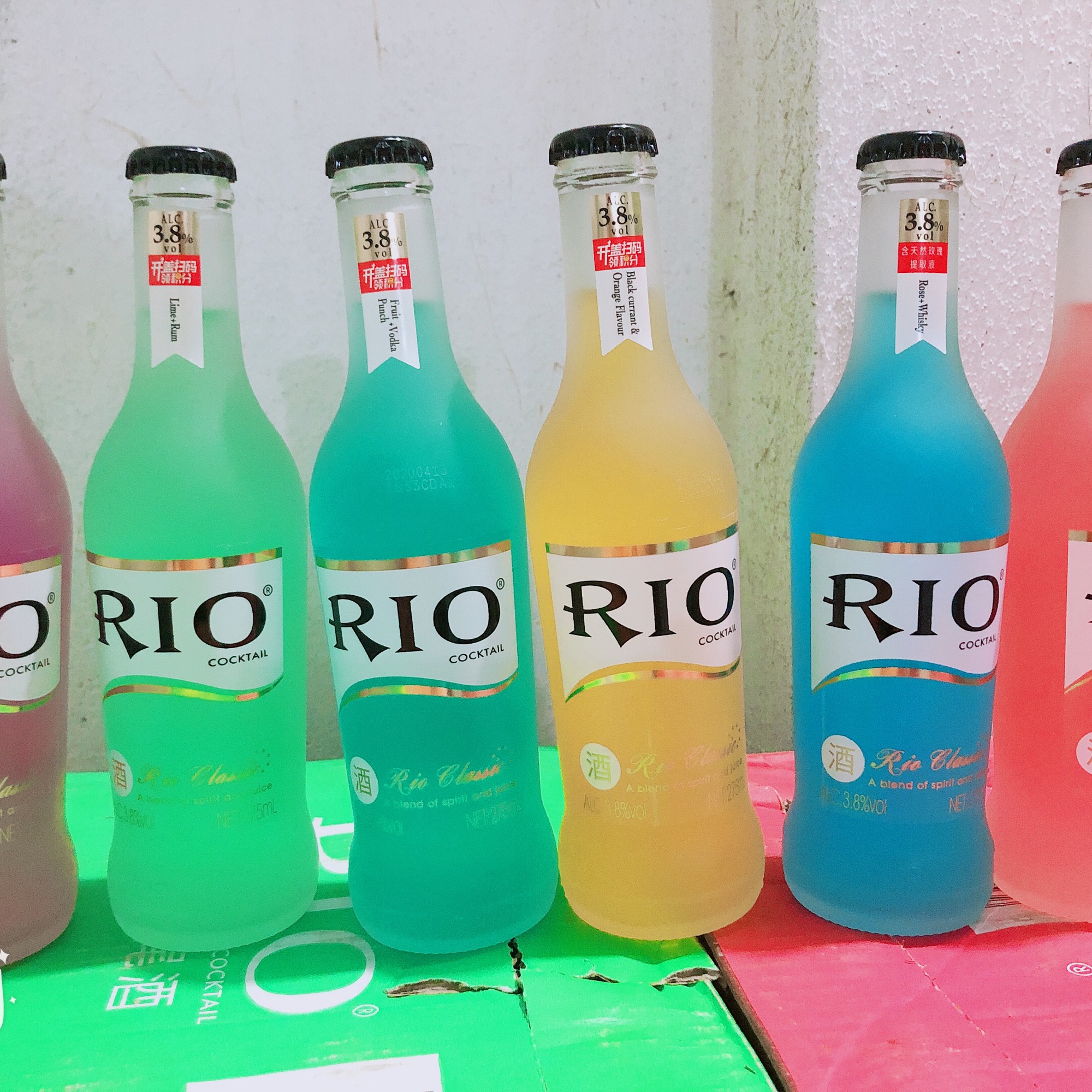 Rio combo 6 chai đủ vị