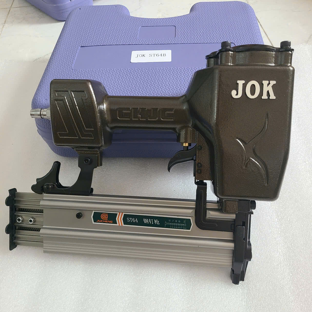 PHỤ KIỆN XÂY DỰNG - MÁY BẮN ĐINH BÊ TÔNG  JOK ST64, DÙNG ĐINH ST DƯỚI 6F4